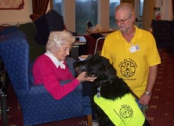 Tails up at Anley Hall after dog visit